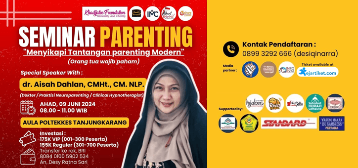 Seminar Parenting bersama dr. Aisah Dahlan